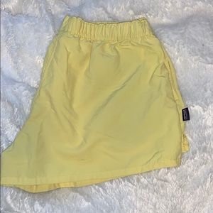 Yellow Patagonia Baggies